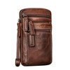 STILORD 'Mikael' 3-in-1 Leather Crossbody Bag for Men - Chest