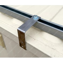 Skull Daddy Graphics Two Roof Solar Conex Shipping Container Brackets Unistrut Superstrut Mounting