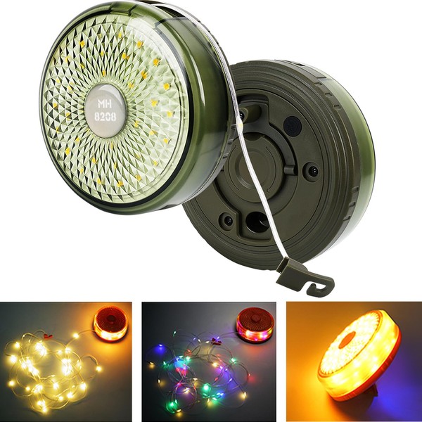 Comius Sharp Camping Lichterkette, 3 in 1 Outdoor String Lights,