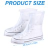 GXGM Waterproof Shoe Covers, Reusable Anti-Slip Overshoes, Anti-Slip Overshoes for