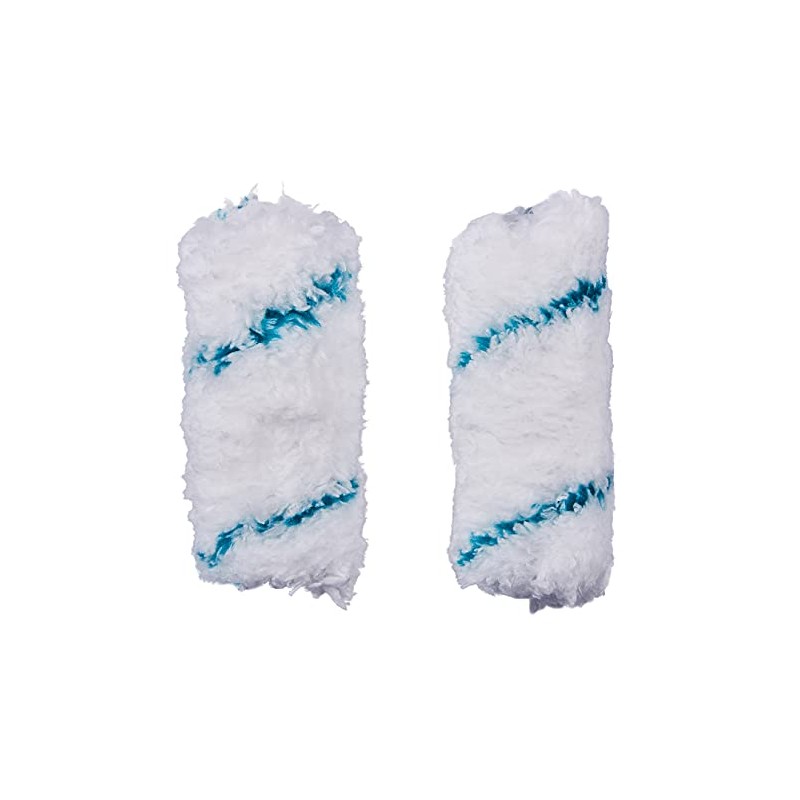 Amtech G4455 4 inch Roller Sleeves, 2 Piece 18mm Microfibre