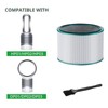 HP01/DP01 HEPA Purifier Replacement Filter Kit with Brush and Disposable