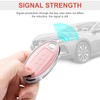 KERUIPAI for Nissan Key Fob Cover with Keychain Genuine Leather
