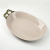CHUMS CH62-1732-M103-00 Camper Curry Plate, Tableware, Olive/Gray, 10.2 x 6.7