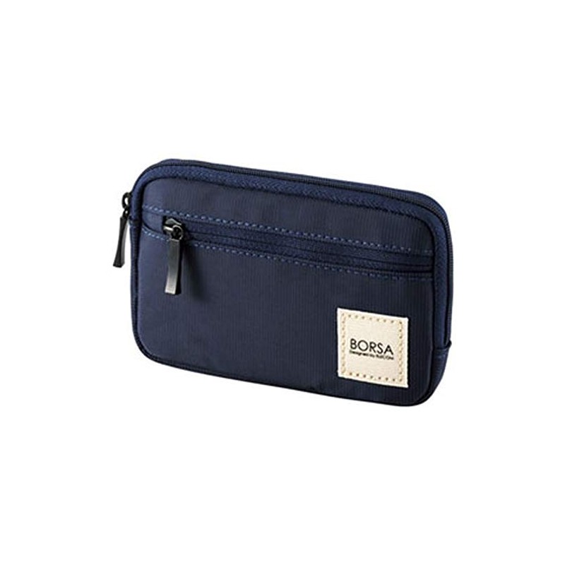 Elecom BMA-GP01NV Gadget Pouch, Storage Pouch, Bag-in-Bag, Slim Type, Small,