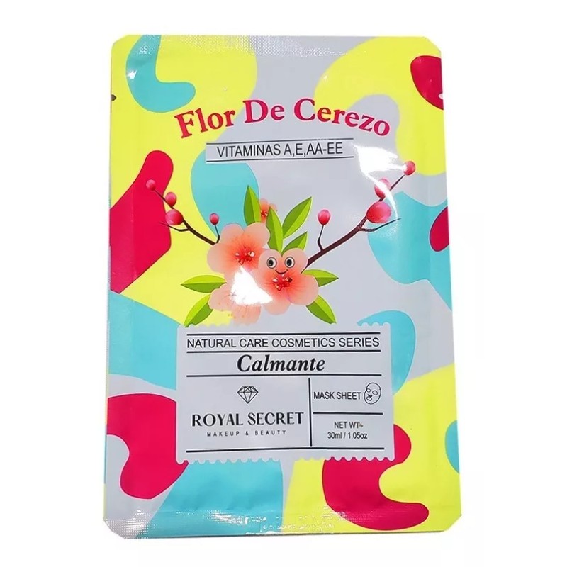 Royal Secret Mascarilla Facial Hidratante Natural Kawaii 10 Pzs