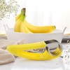 FireKylin Banana Slicer,ABS + Stainless Steel Fruit and Vegetable Salad