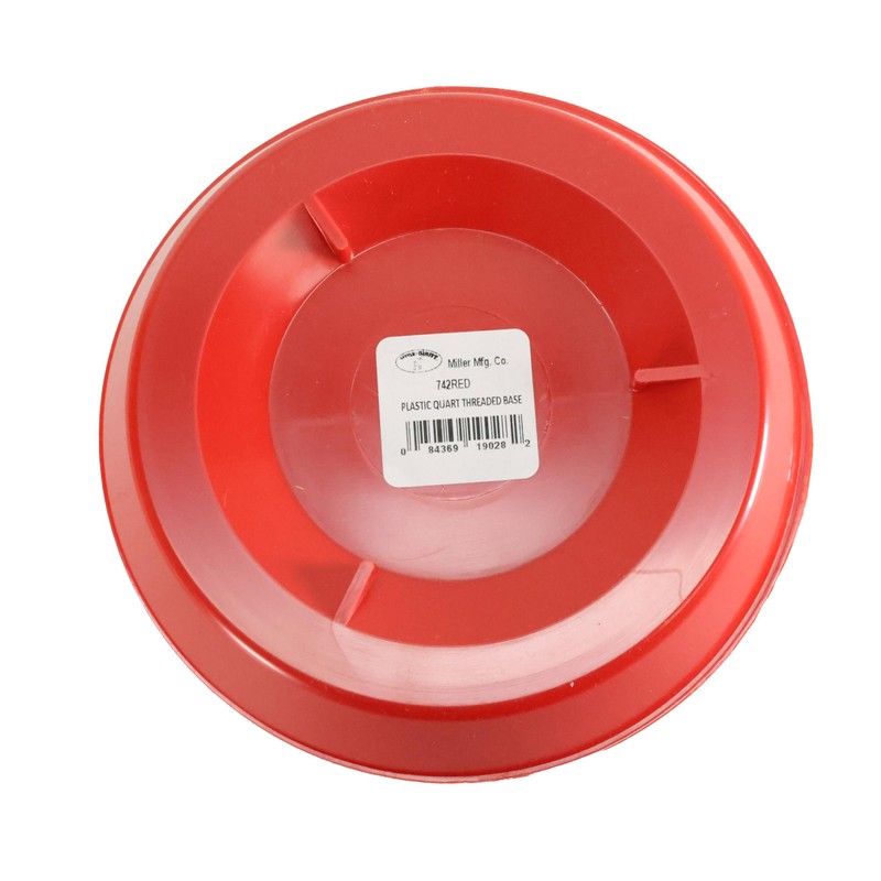 Little Giant® Screw-On Poultry Waterer Base | Heavy Duty Plastic