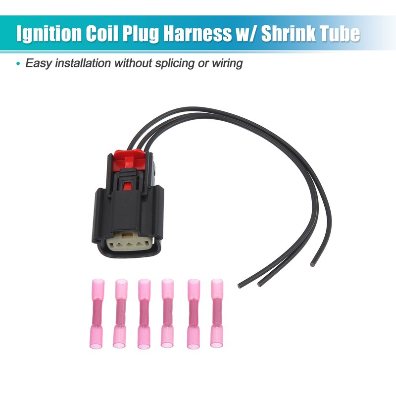 QUARKZMAN 2 x ignition coil connection 9U2Z14S411EA for Ford Edge