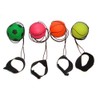 GOGO Pack of 6 Rubber Bouncy Balls with Wrist Strap