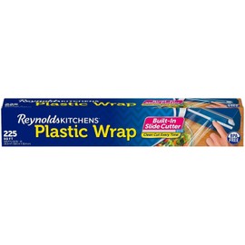 Reynolds Kitchens Quick Cut Plastic Wrap, 225 Square Feet, Pack of 6