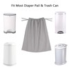 Belsden 3 Pack Large Reusable Diaper Pail Liner, 28" x