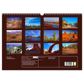 Arizona • Impressions (Wall Calendar 2025 DIN A3 Landscape), CALVENDO Monthly Calendar