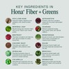 Hona Fiber + Greens, Gut & Superfood Blend, Greens Powder