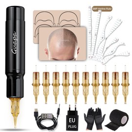 Tattoo Kit for Head, SMP Pen for Hairline Restoration, Hair Tattoos and Shading of the Headdress for Men and Women (Set 1)