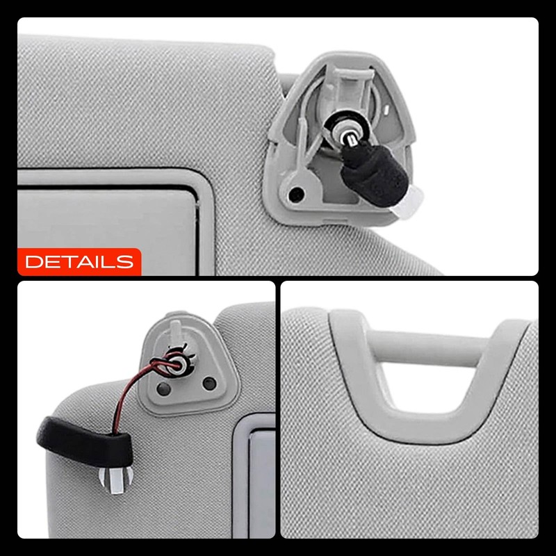 A-Premium Driver & Passenger Sun Visor Compatible with Nissan Altima
