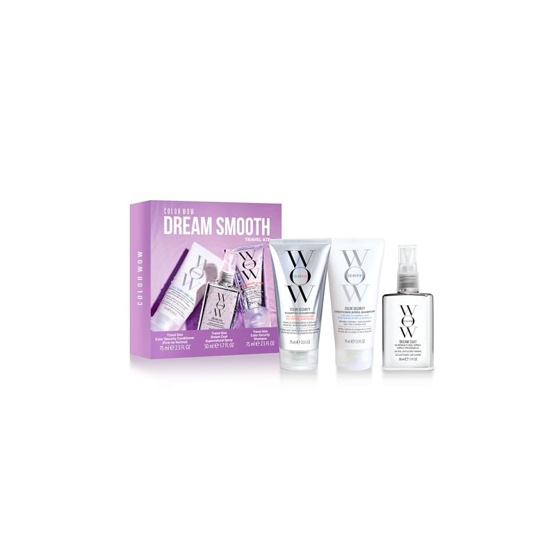 COLOR WOW Dream Smooth Minis, kit de viaje que incluye