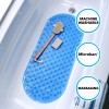 SlipX Solutions Mildew Resistant Bath Safety Mat with Suction Cups: