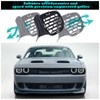 WildWell Front Bumper Lower Grill For Dodge Challenger 2015-2022 Air
