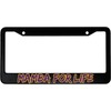 MCMP Mamba for Life Aluminum Car License Plate Frame