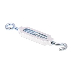 Prime-Line 9070031 Turnbuckles, Eye-To-Hook, 5/32 inch X 4-5/8 inch, Zinc Plated Steel and Aluminum, (10-pack)