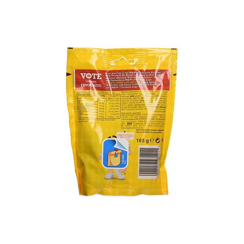 M&M's Peanut Pouch, 165g