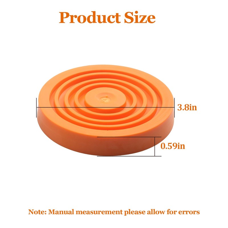 Ladder Levelers Rubber Feet,Replacement Non-Slip Feet Pads for Extension Ladders