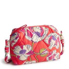 Vera Bradley Featherweight Blake Crossbody, Swirling Poppies