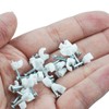 100pcs Small Cable Clips,3mm Round Cable Clips Assortment Cable Holder