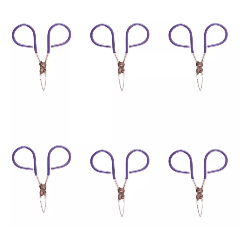 Curtis 6 Pzs Mini Pinza Para Depilar Ceja, Nariz, Unisex