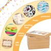 60 Pcs Greeting Card Storage Box,4.5 x 6 x 1