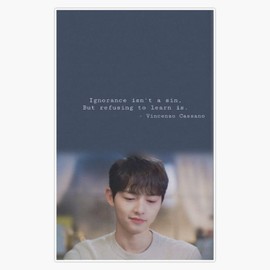 Vincenzo Cassano With His Famous Quote Bumper Sticker Vinyl Decal 5"