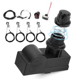 onlyfire 2 Outlet Universal Spark Igniter Replacement Kit for Charbroil, Grill Igniter Switch Module with Wires fits for Char-Broil G511-0055-W1 and Various Char-Broil Models