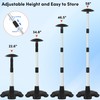 Boat Cover Support Poles 2 Pack,Height Adjustable Aluminum Support Pole