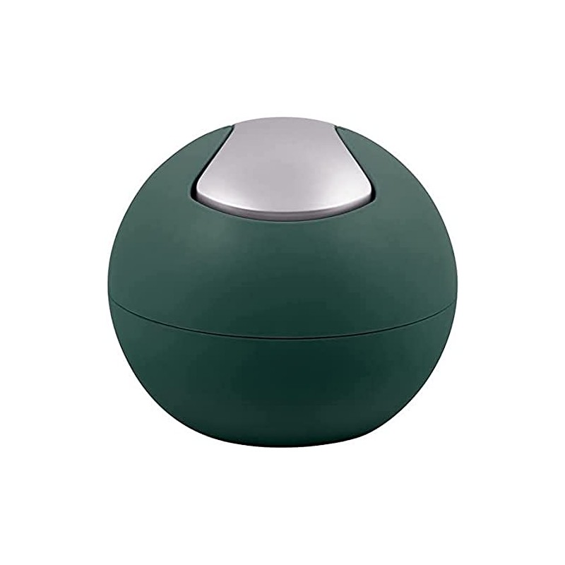 Spirella Cosmetic Bin 1 Litre Swing Lid Bin Table Waste