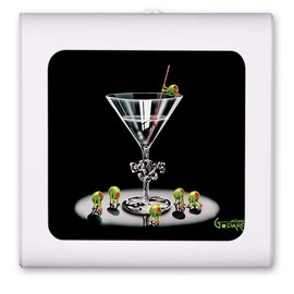 Plug in Dimmable LED Night Light with Dusk to Dawn Auto Sensor, Adjustable Brightness, Warm Light, Auto On-Off Nightlight for Bathroom, Hallway, Nursery, Bedrooms - Michael Godard: Bottoms Up