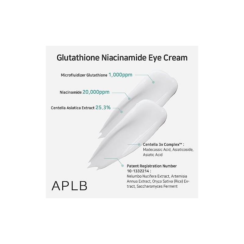 APLB- Crema para ojos con glutatión y niacinamida | LIPO
