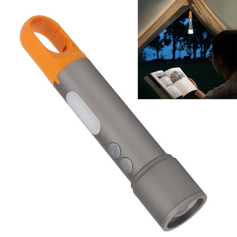 LED Flashlight High Brightness Zoomable Portable COB Rechargeable Work Lights