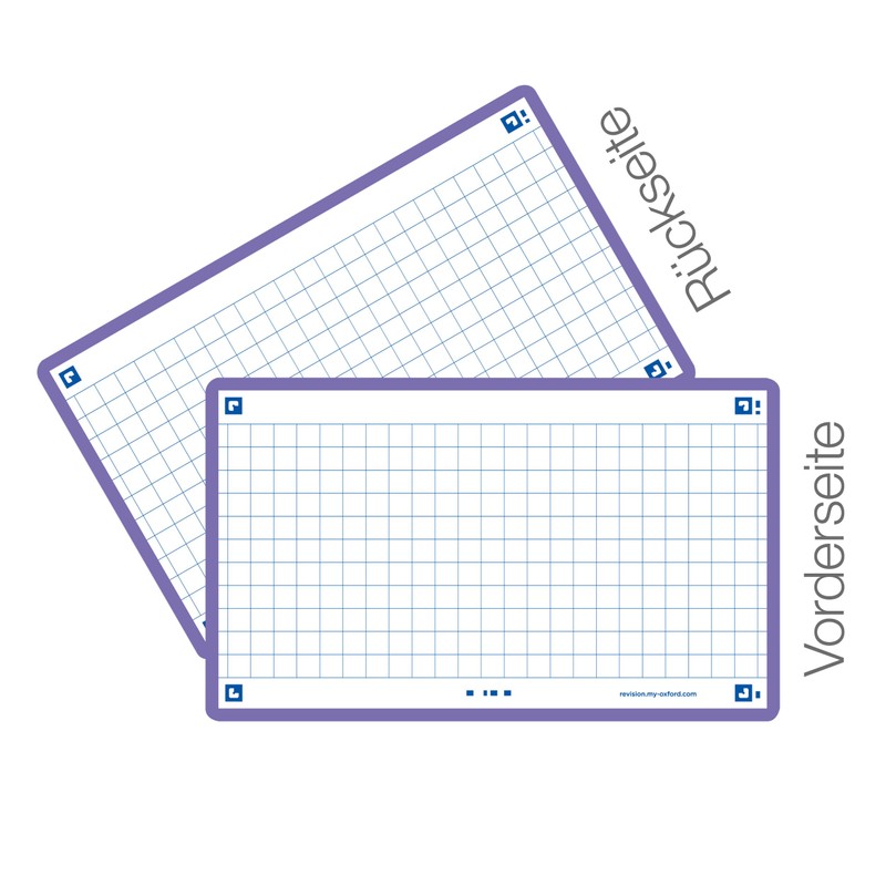 Oxford Flash 2.0 Index Cards A7, Flashcards, 75 x 125