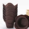 Alipis 100pcs Lotus Baking Cups Paper Tulip Cupcake Liners Parchment