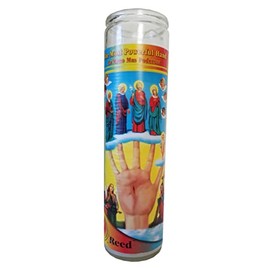 Most Powerful Hand (La Mano Mas Poderosa) Pillar Devotional Candle