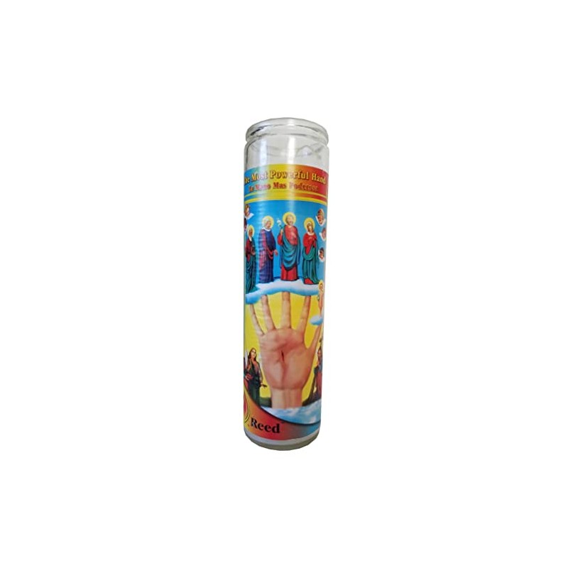 Most Powerful Hand (La Mano Mas Poderosa) Pillar Devotional Candle
