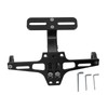 Motorcycle License Plate Bracket CNC Aluminium Alloy Universal Adjustable Motorcycle