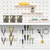 JOUTYFOR 9 Pcs Pegboard Screwdriver Holders Organizer Pegboard Plier Holders