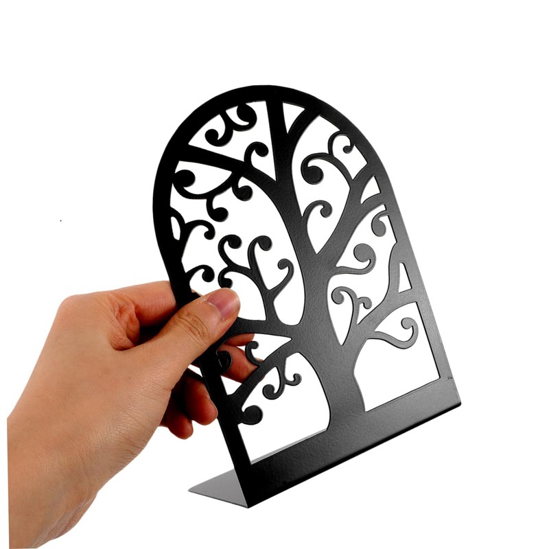 Gatuida 2pcs Tree Shadow Book Stoppers Decorative Desktop Organizer for