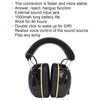 Fdit Hearing Protection Earmuffs, Multifunctional Bluetooth Garden Mower Noise Cancellation,