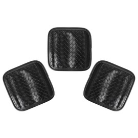 Luggage Handle Wraps -Suitcase Handle Wraps Travel Bag Handle Covers Suitcase Identifier Luggage Makers Covers(3Pcs-Black)