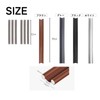 DIZLAS Door Gap Guard, Wind Prevention Stopper, Adjustable Length 37.4