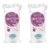 2X 80g Cotton Tree 100% Pure Cotton, Super Soft Roll,
