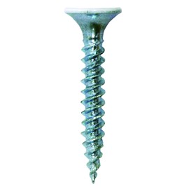 DAIDOHANT 10176777 Light Screw Head White (Nominal Diameter d) 0.12 x Length 0.8 inches (20 mm) (Trumpet Head) Iron / Uniqlo Plating (300 Pieces)